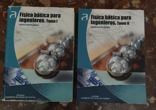 Libros Física I de UPV tomos I-II