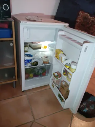 Nevera Corbero Blanca compacta