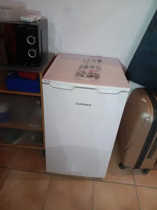 Nevera Corbero Blanca compacta