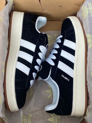 Adidas Campus Preto/Branco Tam 38