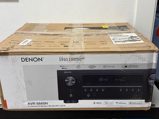 Denon AVR-S660H Receptor AV 5.2CH 8K Negro