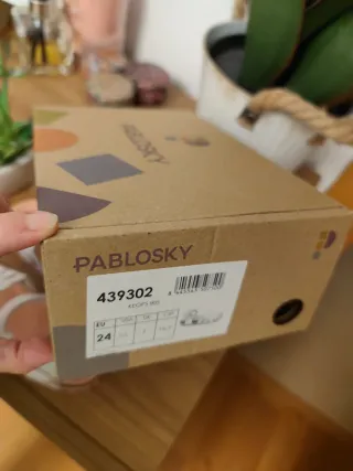 Sandalias Pablosky Talla 24 Niña