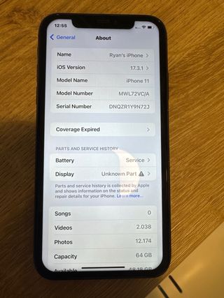 iPhone 11 64GB Negro