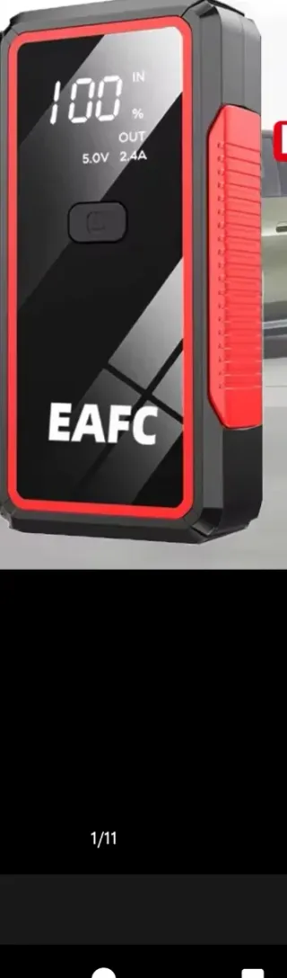 Arrancador Portátil Coche EAFC