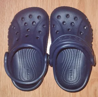 Crocs Talla 18 Originales Azul Marino