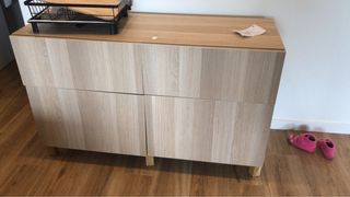 Aparador BESTÅ Ikea Madera Natural
