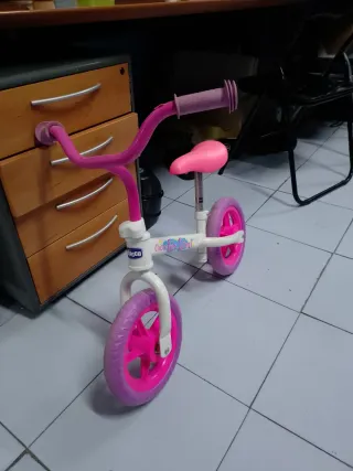 Bici sin pedales y patinete 3 ruedas