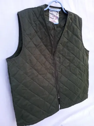 Induyco Gilet Verde Vintage 1982 Taglia 2