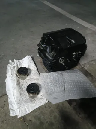 Culata, culatín y pistones Daytona 350