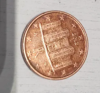 Moneta 1 Euro Cent Italia