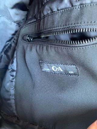 Chaqueta de invierno negra