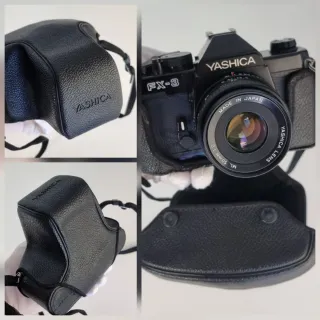 YASHICA FX3 Cámara analógica + FUNDA _IMPECABLE_