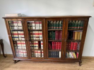 Conjunto de escritorio de madera