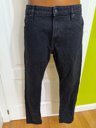 Pantalones Guess Negros Talla L, XL, W36