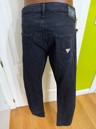 Pantalones Guess Negros Talla L, XL, W36