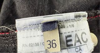 Pantalones Guess Negros Talla L, XL, W36