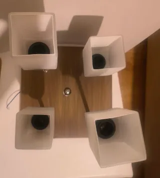 Lámpara de techo moderna matrimonio