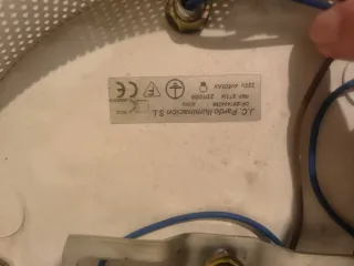 Lámpara de techo moderna matrimonio