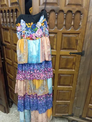 Vestido largo Twinset Milano multicolor