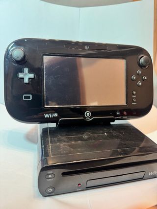 Nintendo Wii U Console Nera Completa