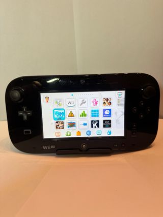 Nintendo Wii U Console Nera Completa