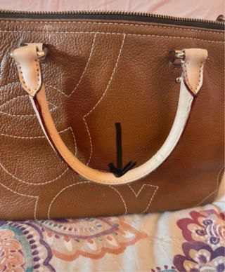 Bolso Purificación García Marrón