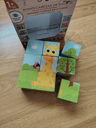 Puzzles de dinosaurios de madera