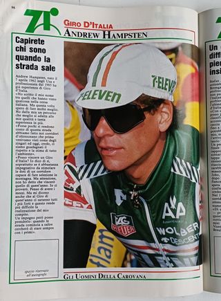 Giro d'Italia del 1988 rivista di Bici Sport