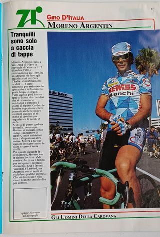 Giro d'Italia del 1988 rivista di Bici Sport
