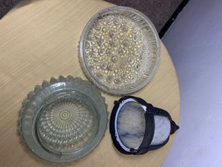 Lote Adornos Porcelana, Vidrio, Piedra, Madera