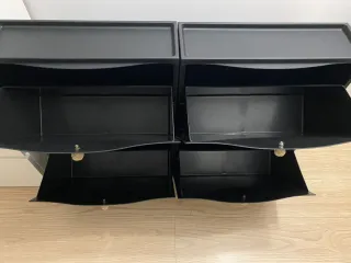 Zapatero/Almacenaje Negro