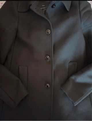 Abrigo chaquetón azul