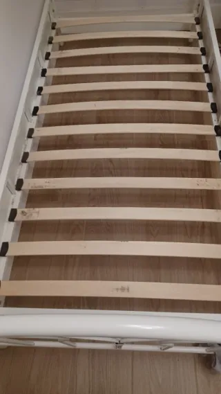 Estructura Cama Metal con Cabecero