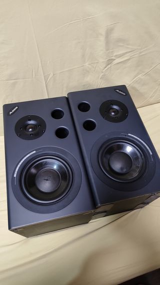 Lote 2 altavoces Sony negros