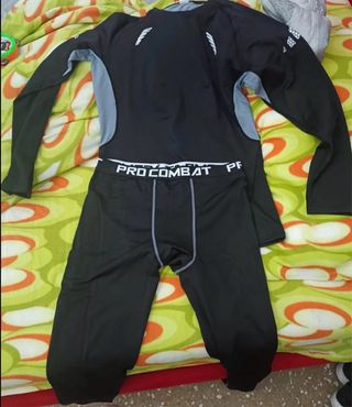 Intimo Termico Uomo Nero