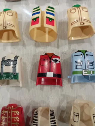 Playmobil Torsos y Chalecos Safari Soldados