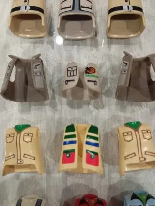 Playmobil Torsos y Chalecos Safari Soldados