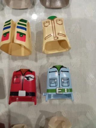 Playmobil Torsos y Chalecos Safari Soldados