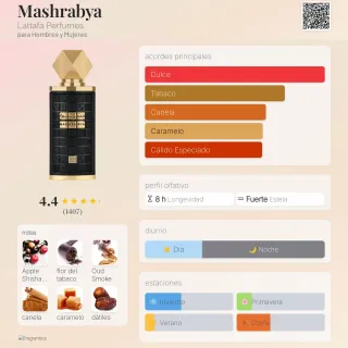 Mashrabya Lattafa Perfumes Hombre y Mujer