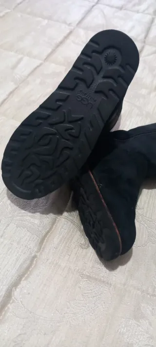 Stivali neri con zip n.37