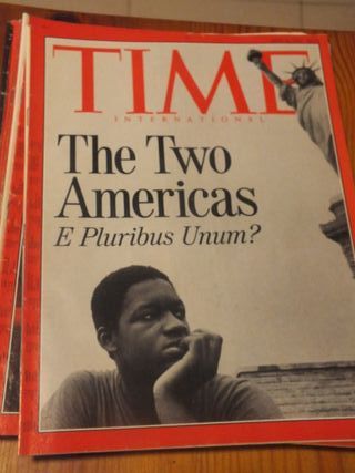 REVISTA TIME. LOTE DE 13 EJEMPLARES, 3 MESES. 1992