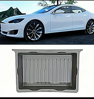 Caja organizadora debajo asiento del coche