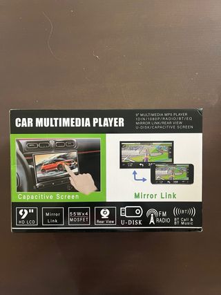 Pantalla coche 9” táctil Full HD 1080p – Bluetooth