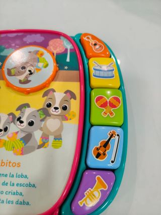 Libro interactivo Vtech, Primeras Canciones