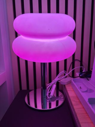 Lámpara Donuts Doble Vintage Rosa