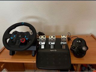 Logitech G29 + Pedales + Shifter Completo