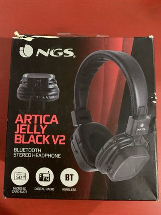 Auriculares  NGS Artica Jelly Black V2