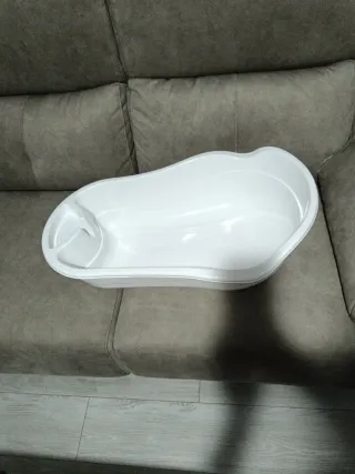 Bañera para bebé blanca