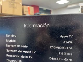 Apple TV 3ª Gen A1467#3GFF54