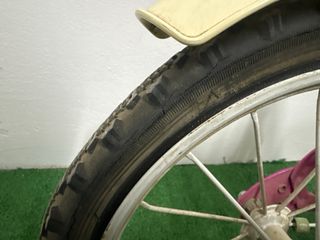 Bicicleta infantil TOPBIKE morada 14”